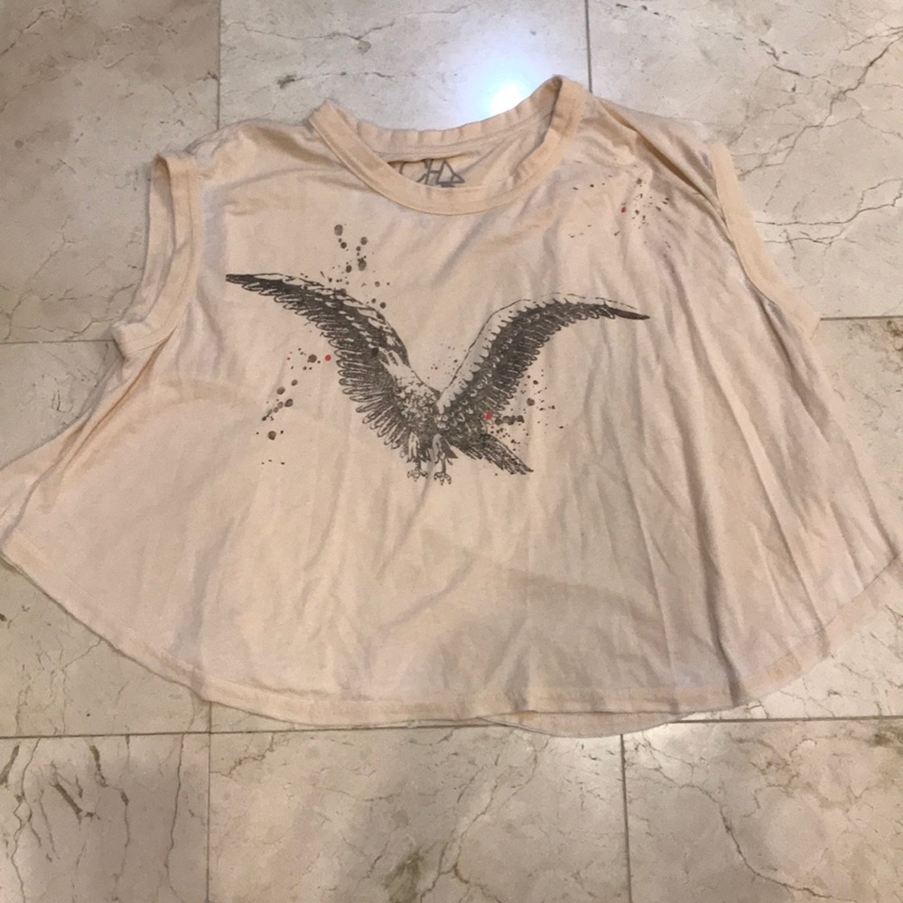CHASER crop sleeveless tee